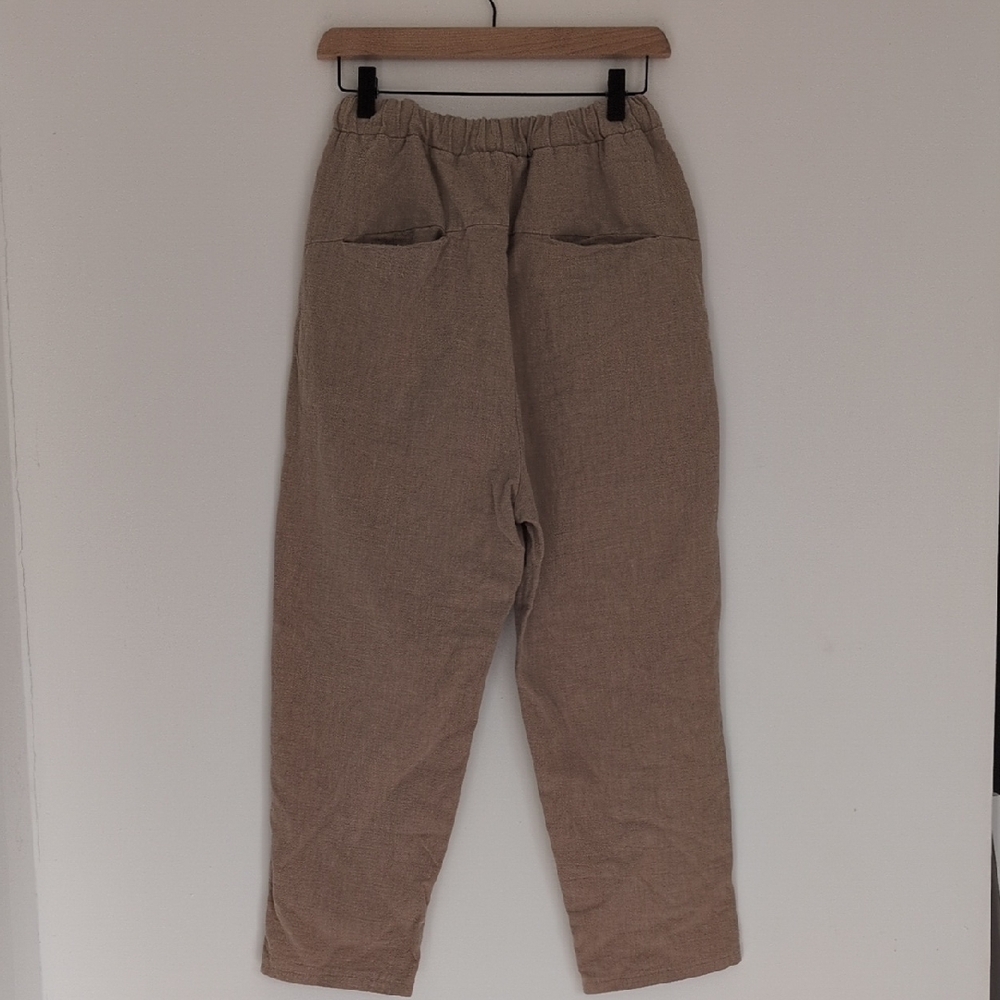 Drawstring Linen Pants - Picture 2 of 13